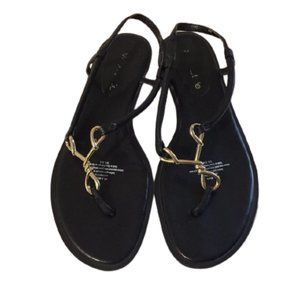 Nine West Women's Slippers with Gold Hook